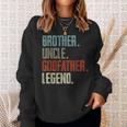 Bruder Onkel Patenvater Legende Onkel Geburtstag Sweatshirt Geschenke für Sie