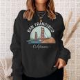 California - San Francisco Gift| Golden Gate Bridge Souvenir Sweatshirt Gifts for Her