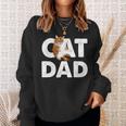 Cat Dad V3 Sweatshirt Gifts for Her
