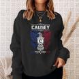 Causey Name - Causey Eagle Lifetime Member Sweatshirt Gifts for Her