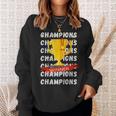 Champions 2023 The Winner Team Number One Team Sweatshirt Gifts for Her