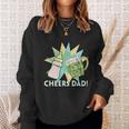 Cheers Dad Gift For Dad Fathers Day Sweatshirt Gifts for Her