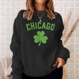 Chicago St Patricks Day - Pattys Day Shamrock  Sweatshirt Gifts for Her