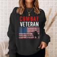 Combat Veteran Us Army Us Navy Us Air Force Sweatshirt Gifts for Her