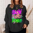 Cool Glow Party Squad Funny Colorful Glow Party Quote Sweatshirt Gifts for Her