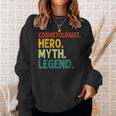 Cosmetologist Hero Myth Legend Vintage Kosmetikerin Sweatshirt Geschenke für Sie