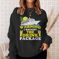 Cruise Ship Warning I Bought The Drink Package Funny Sweatshirt Gifts for Her