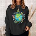 Cute Earth Day Everyday Environmental Protection Gift Sweatshirt Gifts for Her