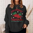 Cute Strawberry Festival Fruit Lovers Retro Vintage Sweatshirt Gifts for Her