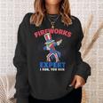 Dabbing Uncle Sam | Fireworks Director Funny July 4Th Gift Sweatshirt Gifts for Her