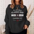 Dad 70Th BirthdayDistressed Vintage Fathers Day Sweatshirt Gifts for Her