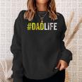 Dad Life Softball Daddy Baseball Sports Lover Fathers Day Sweatshirt Gifts for Her