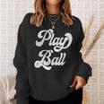 Dallas Lions Baseball - Play Ball Sweatshirt Gifts for Her
