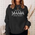 Damen Beste Mama Der Welt Franziska Sweatshirt Geschenke für Sie