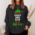 Damen Coole Oma Elfe Partnerlook Familien Outfit Weihnachten Sweatshirt Geschenke für Sie