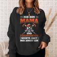 Damen Mama Und Feuerwehrfrau Freiwillige Feuerwehr Sweatshirt Geschenke für Sie