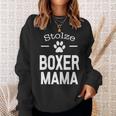 Damen Stolze Boxer Mama Dog Hunde Mutter Haustier Sweatshirt Geschenke für Sie