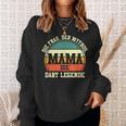 Dart Mama Mutter Dartsspieler Darts Sweatshirt Geschenke für Sie