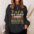 Das Beste Geschenk Papa Tochter Sohn Sweatshirt Geschenke für Sie