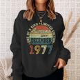 Dezember 1977 Lustige Geschenke 45 Geburtstag Mann Frau Sweatshirt Geschenke für Sie