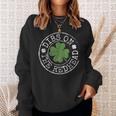 Dibs On The Redhead Funny Clovers Stamp St Patricks Day Sweatshirt Gifts for Her