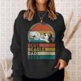 Distressed Best Beagle Dad Ever Fathers Day Gift Sweatshirt Gifts for Her