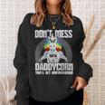 DonMess With Daddycorn I Funny Dad Father Fitness Gift For Mens Sweatshirt Gifts for Her