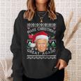 Donald Trump Christmas Sweatshirt Gifts for Her