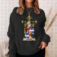 Ebner Coat Of Arms Family Crest Sweatshirt Gifts for Her