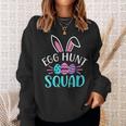 Egg Hunt Squad Hunting Season Funny Easter Day Sweatshirt Gifts for Her