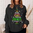 Elf Dance Teacher Best Way Christmas Cheer Is Teaching Dance V3 Men Women Sweatshirt Graphic Print Unisex Gifts for Her