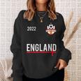 England Flag Soccer Jersey Ball English Football Men Women Sweatshirt Graphic Print Unisex Gifts for Her