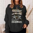 Escrime Escrimeurs T-Shirt T-Shirts Sweatshirt Geschenke für Sie