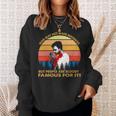 Famous For It Preacher Billy Art Butcher Sweatshirt Gifts for Her