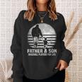 Father And Son Baseball Matching Dad Son Sweatshirt Gifts for Her