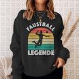 Faustball Legende Für Faustballer Faustballspieler Faustball Sweatshirt Geschenke für Sie