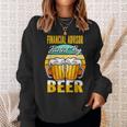 Financial Advisor Fueled By Beer - Funny Beer Lover Gift Men Women Sweatshirt Graphic Print Unisex Gifts for Her