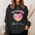 Friends Dont Lie Waffle Lovers Sweatshirt Gifts for Her