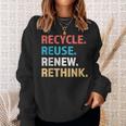 Funny Earth Day Saying For Earth Lovers Tree Huggers Sweatshirt Gifts for Her