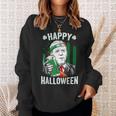 Funny Leprechaun Biden Happy Halloween For St Patricks Day Sweatshirt Gifts for Her