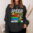 Funny Lover Speed Cubing Mode On Cube Puzzle Cuber Sweatshirt Gifts for Her