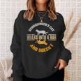 Funny Quantum Physics Science Professor Schroedingers Cat Men Women Sweatshirt Graphic Print Unisex Gifts for Her