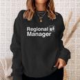 Funny Regional Manager Office Tshirt Sweatshirt Gifts for Her
