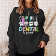 Funny Th Dental Squad Dentist Happy Easter Day Sweatshirt Gifts for Her