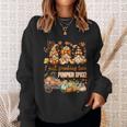 Funny Thanksgiving Gnomes Freaking Love Pumpkin Spice Gift Sweatshirt Gifts for Her