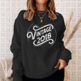 Geburtstag Vintage 2018 Sweatshirt Geschenke für Sie