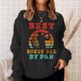 Gift For Fathers Day Best Bonus Dad By Par Golfing Gift For Mens Sweatshirt Gifts for Her