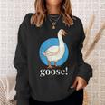 Goose Funny Meme Costume Goose Birds Honk Lover Gift Sweatshirt Gifts for Her