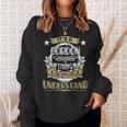 Gordon Thing Wouldnt Understand Family Name Sweatshirt Gifts for Her