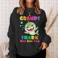 Gramps Shark Funny Fathers Day Gift For Mens Dad Sweatshirt Gifts for Her